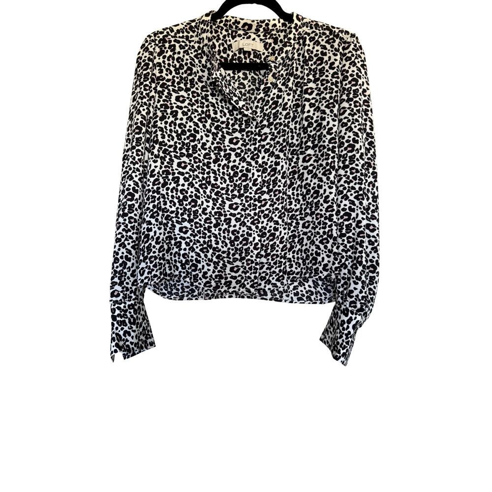 Black and Pink Leopard Top